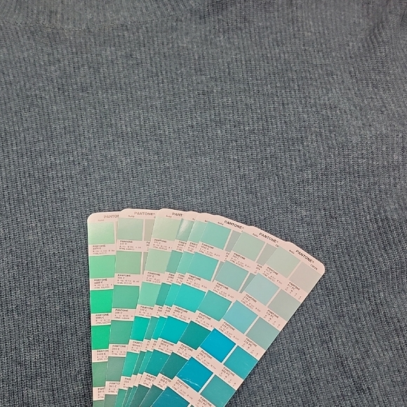 Madewell Teal Cowl Neck Sweater - Picture 14 of 14